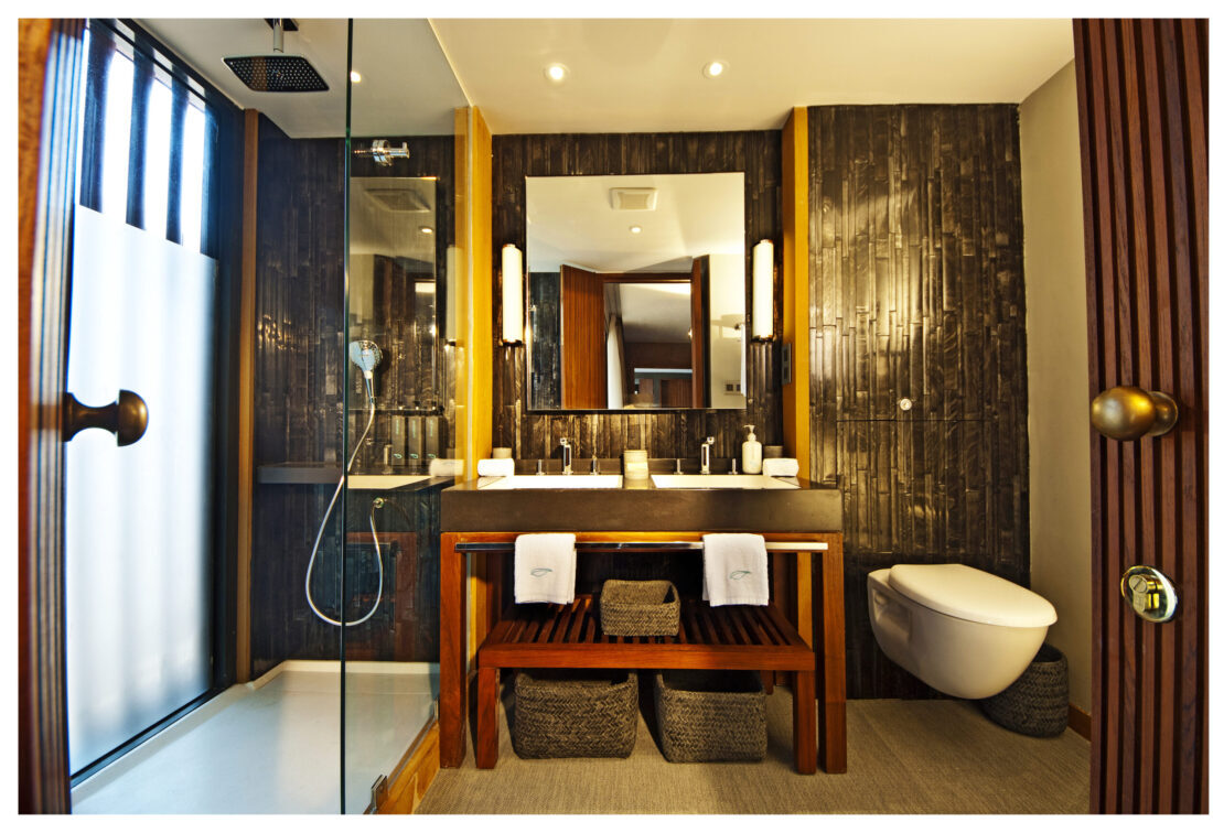 Badezimmer in der Design Suite, Aqua Mekong