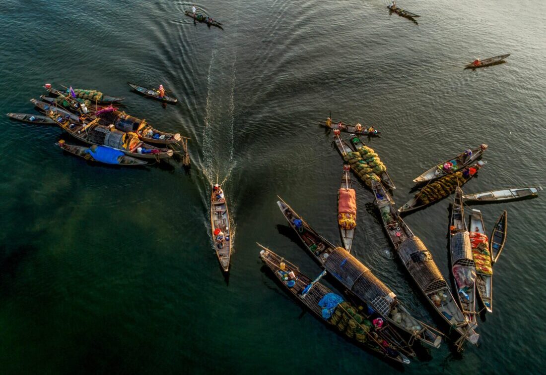 Schwimmender Markt, Vietnam