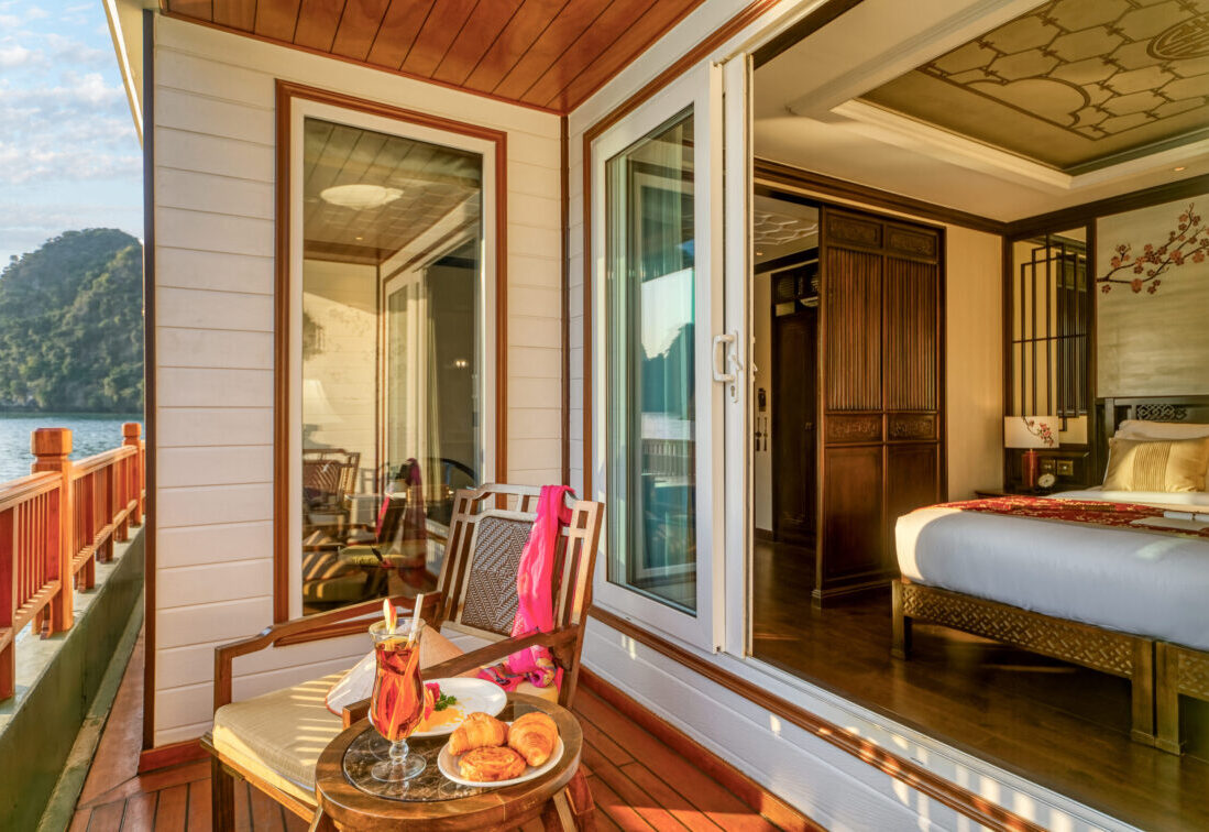 Balkon der Signature Suite, Ylang, Heritage Line