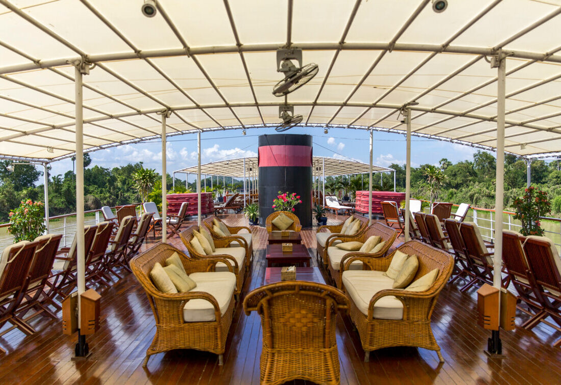 Sonnendeck, RV Mekong Pandaw