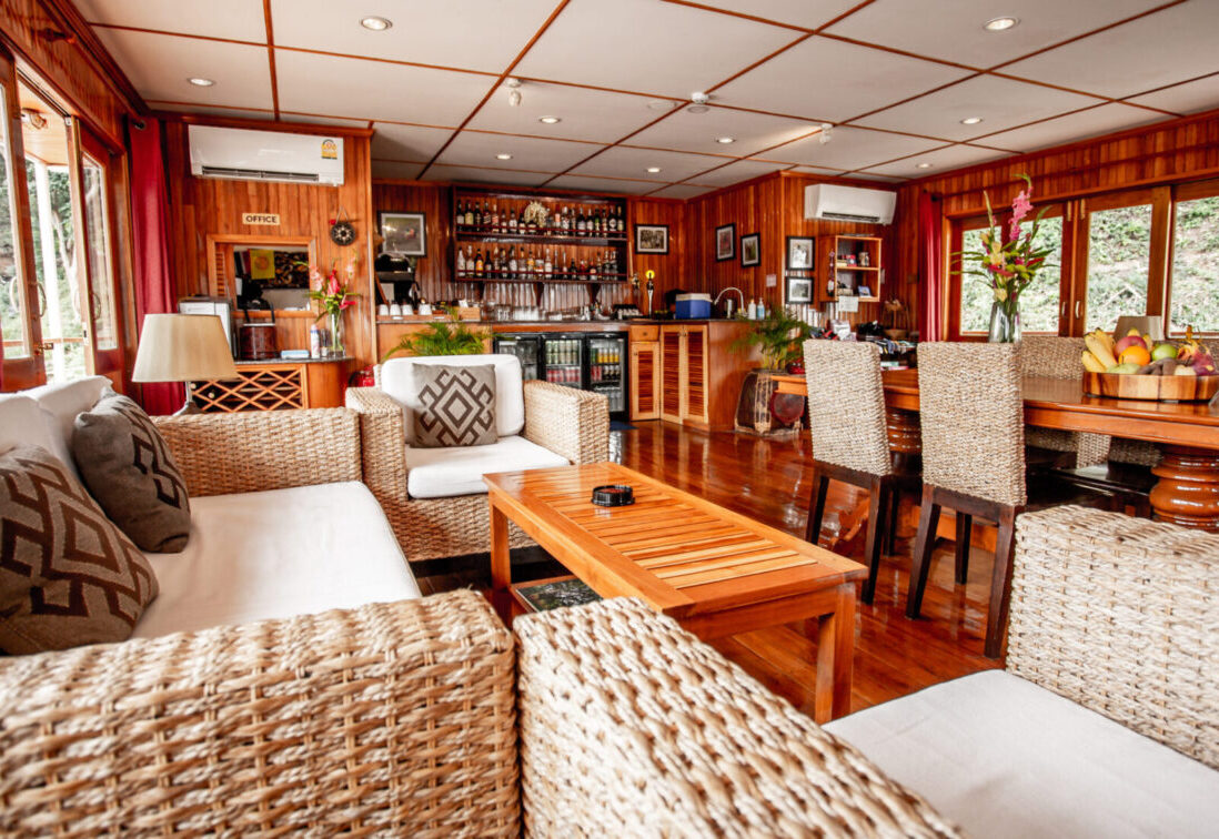Bar-Bereich, RV Laos Pandaw