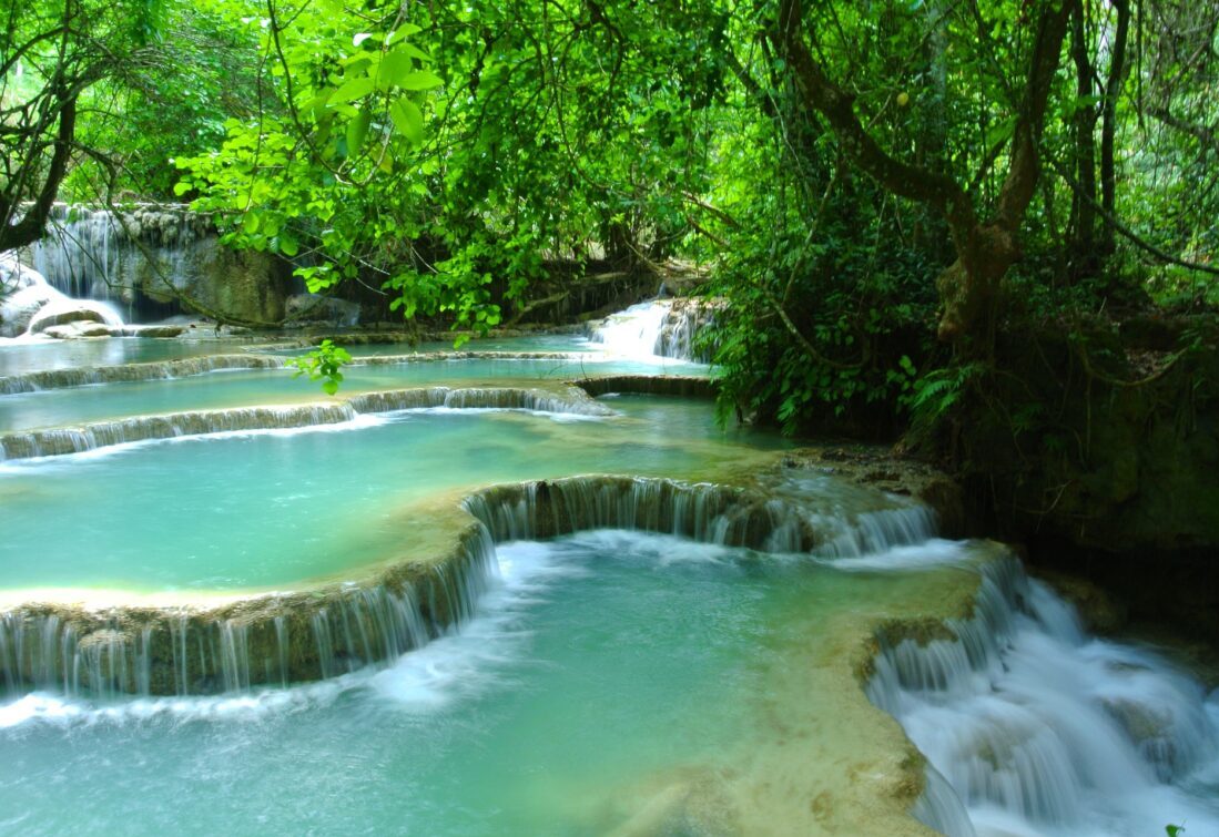Kuang Xi-Wasserfall
