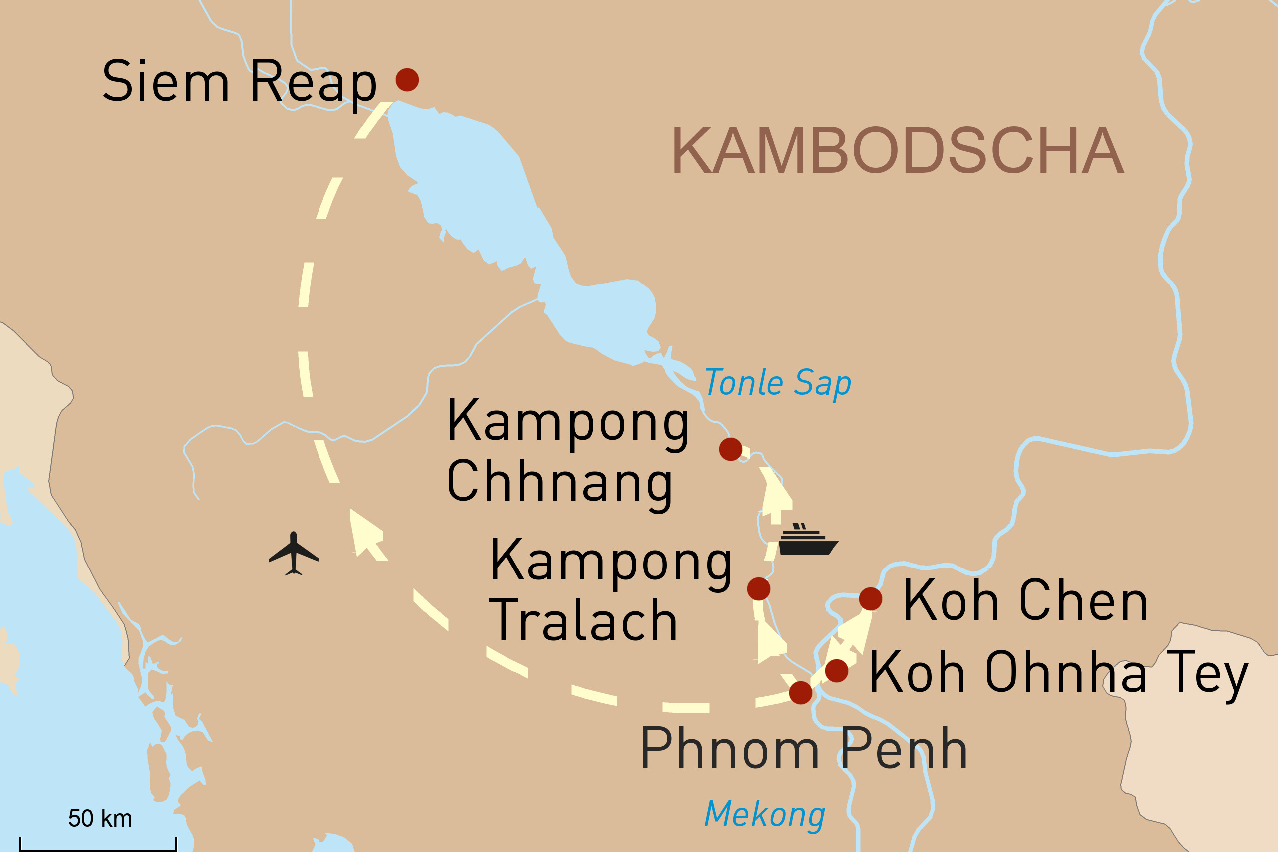 Eindrucksvolles Kambodscha