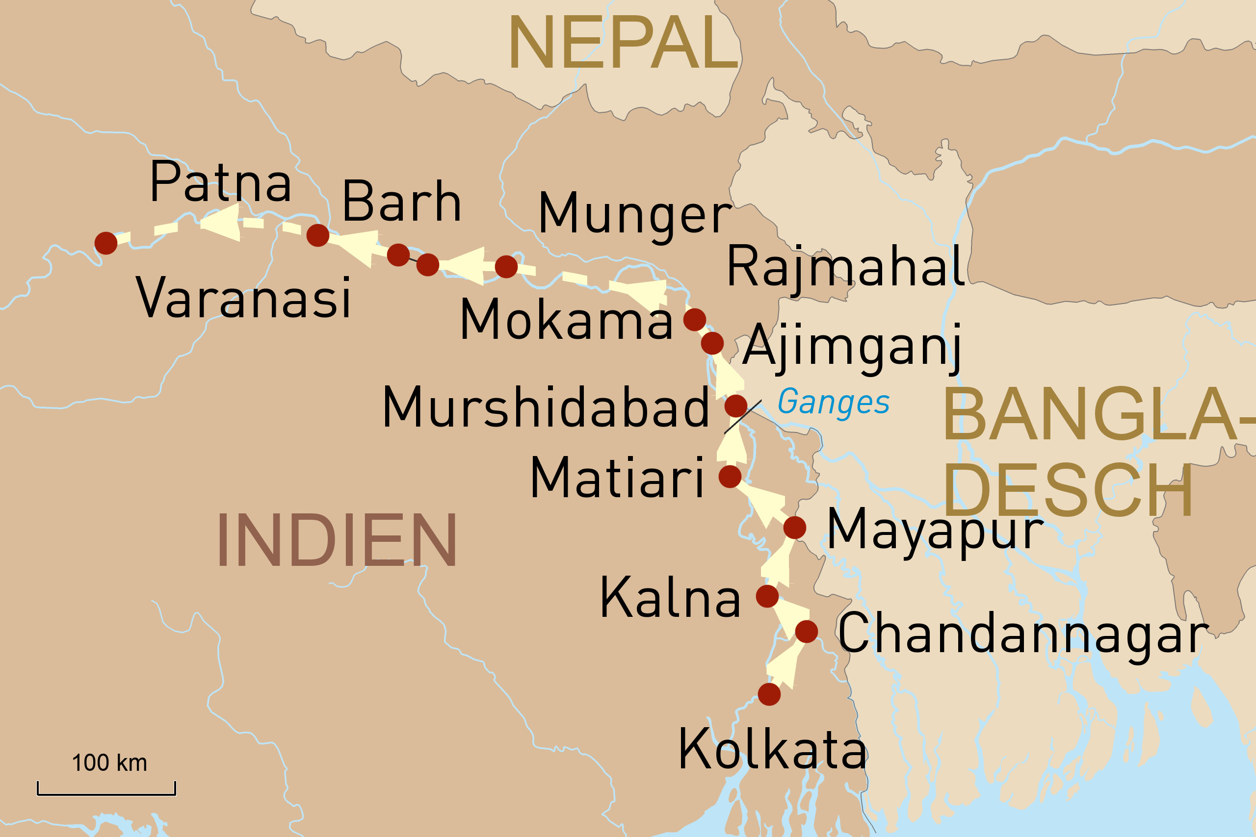 Kolkata - Varanasi
