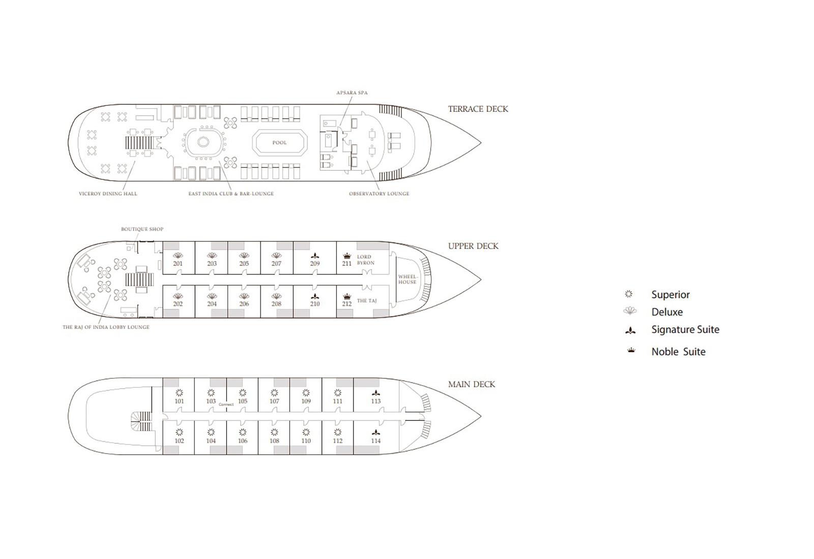 Deckplan The Jahan