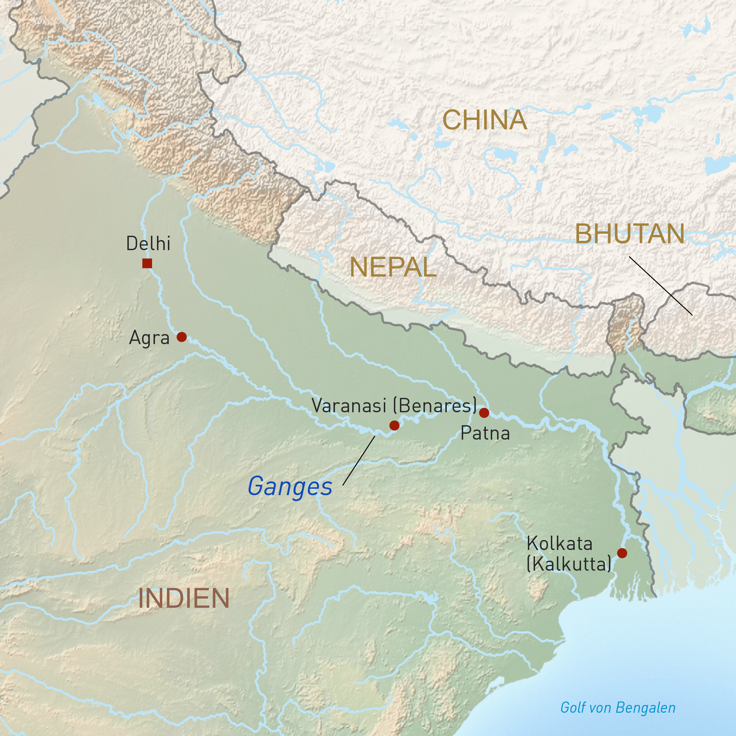 Karte: Ganges