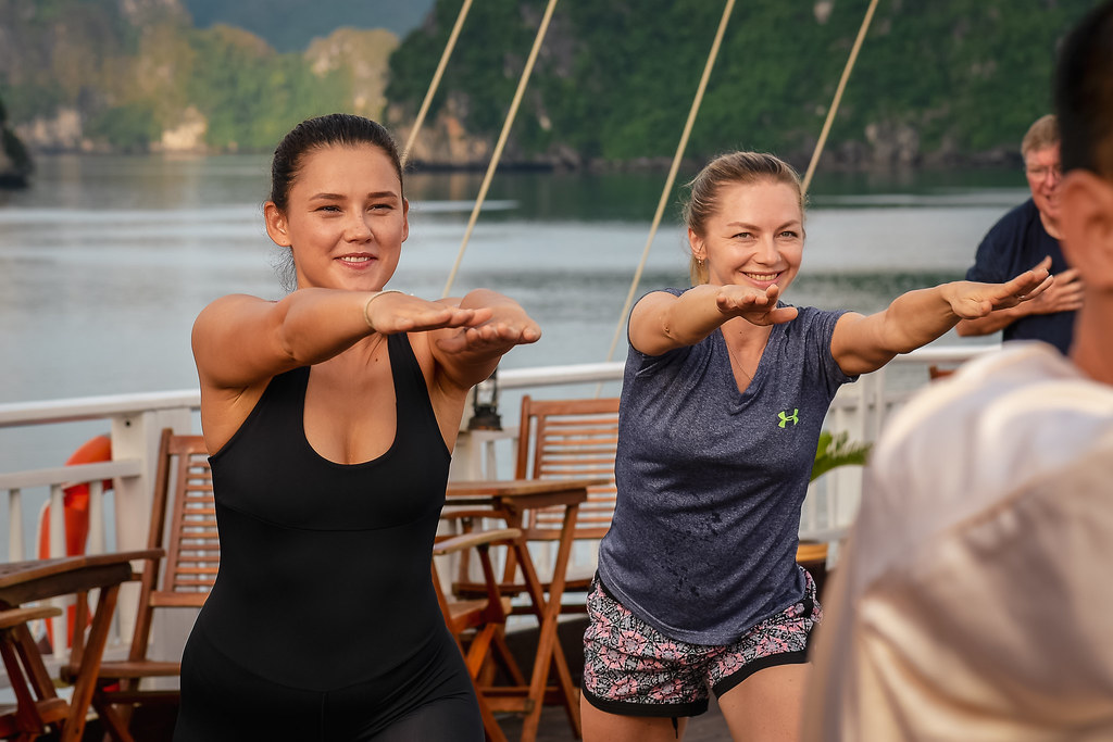 Tai Chi auf der Violet, Heritage Line