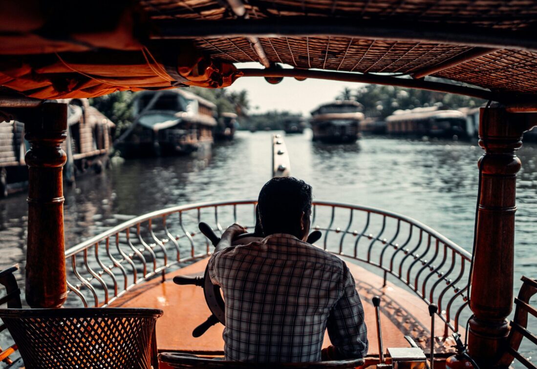 An Bord der RV Kochi Pandaw