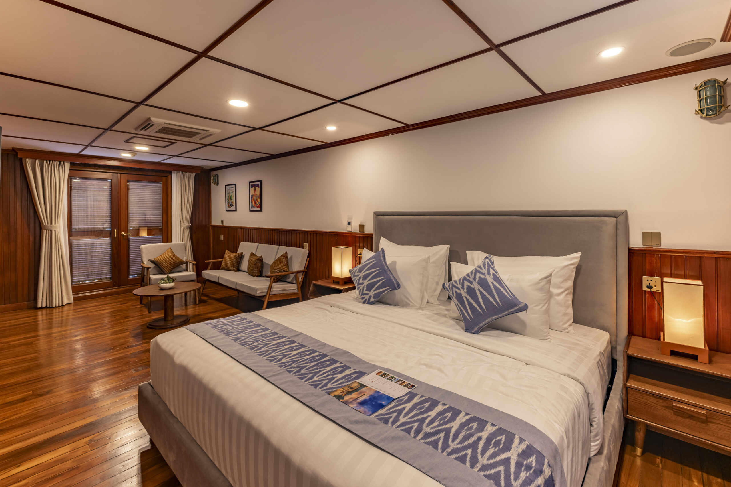 Suite auf der RV Tonle Pandaw