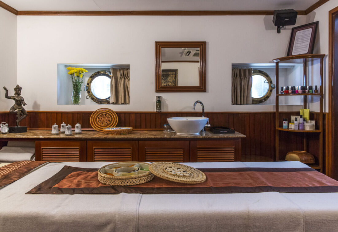 Spa an Bord der Tonle